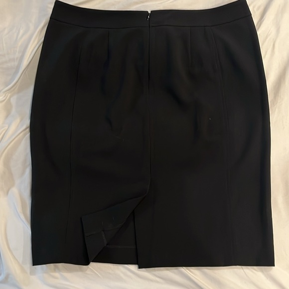 Black Pencil Skirt LOFT 14 - Picture 3 of 7